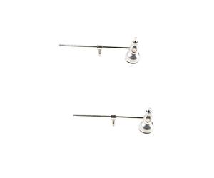 BESTonZON 2 Pz bacchetta bacchette per pedale della grancassa light lux battitore di grancassa in metallo accessorio tamburo sostituire miscelatore martello a tamburo pedali Batteria