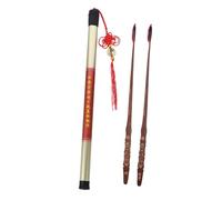 BESTonZON 2 Pz Bambù Yangqin mazze di salterio a martello accessori professionali per dulcimer martello yangqin strenne salterio elastico jean bamboo strumento musicale ebano Black