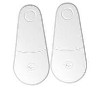 BESTonZON 2 Pz Blocco Di Sicurezza Per Serrature Di Sicurezza Per Per Porte Kit Piccoli Protettori Serratura Bloccante Etichetta Cucina Chiavistello Bianca Addominali