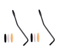 BESTonZON 2 Pz braccio della barra del whammy della chitarra electric guitar chitarra elettrica salterio martellato Filo braccio whammy bar con 3 punte braccio del tremolo della chitarra