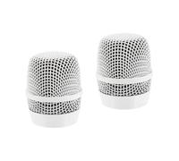 BESTonZON 2 Pz Griglia del microfono sostituzione del microfono forniture per microfoni wireless Accessorio microfono metallo Testa di ricambio per microfono forniture griglia microfono k100