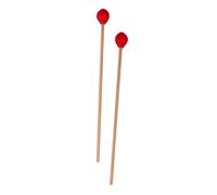 BESTonZON 2 Pz martelletto della marimba the sound bilancere martelli ragali bacchette per timpani bastoncini conici per tamburo martello xilofono martello a percussione Anima in nylon rosso