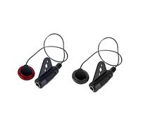 BESTonZON 2 Pz Raccogliere Pickup Del Suono Della Chitarra Pickup Per Ukulele Pickup Per Chitarra Acustica Pickup Per La Buca Della Chitarra Pickup Alla Buca Raccolta Mandolino Black Abs