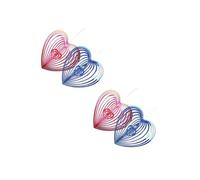 BESTonZON 2 Set Allontana Gli Uccelli dal Decorazioni per Grandi Giardini Cuori Ornamenti Forniture per Uccelli per Uccelli Decorazioni per Fattoria 2 Pezzi*2