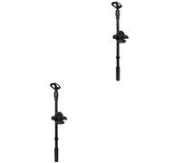 BESTonZON 2 Set asta microfonica staffe metalliche braccio universale per microfono supporto per cellulare riscaldatore da tavolo braccio del braccio pieghevole del microfono scrivania stufa
