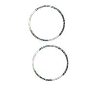 BESTonZON 2 Set Chitarra Decalcomanie Abalone Chitarra Intarsio Adesivo Adesivo Intarsio Acustica Decalcomanie Ukulele io i Eletric