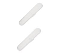 BESTonZON 2 Set Contenitore Portapranzo Per Forchette E Cucchiai Silicone Custodia Rigida Resistente Per Svezzamento Trasporto Facile Per Viaggi E Passeggiate 6 Pezzi * 2