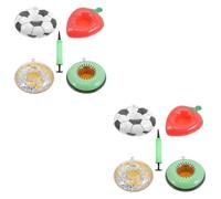 BESTonZON 2 Set Portabicchieri Gonfiabile per Piscina Design con Forma Accessorio per Cocktail e Bevande per e Relax Piscina Colore Casuale