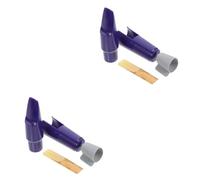 BESTonZON 2 Set sassofono contralto strumento musicale elegante Sostituzione sassofono accessori per strumenti musicali per sax per sassofono basso Componente Clip