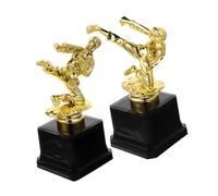 BESTonZON 2 Trophy Coppa Cerimonia Taekwondo Decorazione con per Scuola e Feste