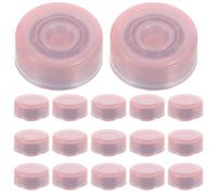 BESTonZON 20 Pezzi Accessori per Forcine per Chioma Cuscinetto Rotante a Mulinello in Metallo Mini Base Rotante Stabile per Fai da Te Decorazione Chioma per Feste e Matrimoni