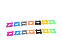 BESTonZON 20 pezzi Anelli Antiscivolo in Silicone per Microfono Wireless Supporto Protettivo Caduta per Ktv Conferenze Resistente Urti e Cadute Colori Misti Colore Casuale Colore Casuale