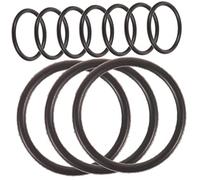 BESTonZON 20 Pezzi Anelli in Gomma Per Tromba Silenziatore a Tromba Anelli Di Scorrimento Paraurti Antirumore Per Tubo Di Accordatura Accessori Di Riparazione Per Pratica e Uso Quotidiano