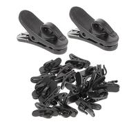 BESTonZON 20 Pezzi Clip Per Microfono Da Bavero Lavalier Morsetto Porta Microfono Piccolo e Resistente Per Scuola Ufficio e Teatro