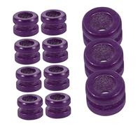 BESTonZON 20 Pezzi Perle per Corde Chitarra Acciaio Resistenti Accessori per Chitarra Folk Compatibili con Ukulele e Componenti Ricambio Colorati