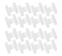 BESTonZON 20 Pezzi Serrature di Sicurezza per a di Apertura per Armadietti Cassetti e Frigoriferi Bordo in Plastica Protettivo per Uso Domestico e Cucina Sicura