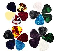 BESTonZON 20 Pz Plettri Per Chitarra Colorati Plettri Per Chitarra All'Ingrosso Accessori Per Per Ukulele Per Il Pollice Per Dita Per Per