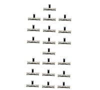 BESTonZON 20pezzi Potenziometro Scorrevole Bk Mono Regolabile Per Mixer e Illuminazione Modulo Elettronico Con Resistenza Variabile Per Progetti