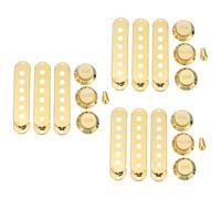 BESTonZON 21 Pezzi Tappo Ritiro accessori per pickup dei bassi accessori chitarra Accessorio per chitarra elettrica coperture per pickup per chitarra protezioni humbucker alta qualità suite