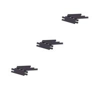 BESTonZON 24 Pz magnete a barra humbucker magnete a barra in alnico magnete della barra di raccolta pickup attivi chitarra elettrica electric guitar tn nere magnete a barra di gomma Black