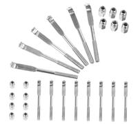 BESTonZON 24Pcs Banjo Gancio Rotondo Parti Di Strumenti Banjo Gancio Dadi Banjo Forniture Banjo Gancio Parti Banjo Gancio Staffe Banjo Accessori Banjo Gancio Accessori Per Strumenti