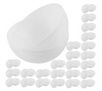 BESTonZON 25 Palline Apribili per Lotteria da Palline Bianche per Estrazione Leggere e Resistenti per Giochi e Decorazioni Eventi