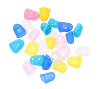 BESTonZON 25 pezzi Proteggi Dita Chitarra in Silicone Flessibile Copri Polpastrelli per Chitarra Mandolino Banjo e Ukulele Antipain e Antiscivolo Riutilizzabili e Resistenti