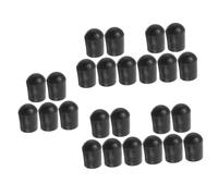 BESTonZON 25 Pz Accessori per violoncello protettore per contrabbasso Puntale di ricambio per contrabbasso tappo per contrabbasso tappo terminale del contrabbasso gomma da cancellare Black