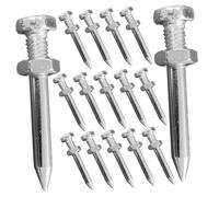 BESTonZON 26 Pezzi Scarpe Arieggiatore con Spike in Metallo Chiodi Aeratore per e Accessori per Scarpe Arieggiatore Manuale per Ossigenazione e Nutrizione del