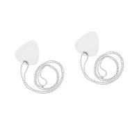 BESTonZON 2Pcs Plettro Per Chitarra Collana Plettro Per Collana Decorativa Plettro Per Chitarra Pendente Plettro Per Chitarra A Forma Di Collana Plettro Per Chitarra Fai Da Te