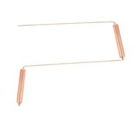 BESTonZON 2pezzi Bacchette Rabdomantee in Bacchetta Da Rabdomante Ad Bacchetta Da Posizionamento Strumento Di Rilevamento Attrezzatura Paranormale