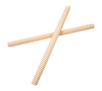 BESTonZON 2pezzi Bastoncino Legno Ritmico Bastoncini Musicali in Legno Per Ragazzo Ragazza Ragazza Accessori Per Strumenti Percussione Per Età Prescolare e Scolastica