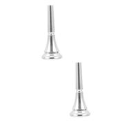 BESTonZON 2pezzi Boccaglio Per Corno Francese Professionale Accessorio Per Performance Classiche Design Elegante e Superficie Liscia Adatto Studenti e Musicisti Esperti