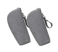 BESTonZON 2pezzi Borsa Termica per Biberon Organizer Porta Biberon Isolato Resistente Graffi e Tagli Facile da Pulire Maniglia Robusta per Trasporto Quotidiano