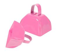 BESTonZON 2pezzi Campanaccio Metallo Rumoroso Portatile Campanacci Per Eventi Sportivi e Feste Come Strumento Per Tifo Per Attirare Attenzione