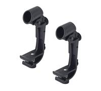BESTonZON 2pezzi Clip Regolabile Per Microfono Batteria Supporto Microfono Antiurto Per Strumento Componenti Batteria Fissaggio
