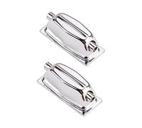 BESTonZON 2pezzi Gancio Per Rullante in Tirante Doppia Estremità in Connettore Per Batteria Accessorio Durevole