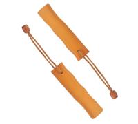 BESTonZON 2pezzi Manico per Ombrello in Legno e Poliestere Sostituzione della Testa del Manico Ricambio per Riparazione Ombrello Adatto Bastoni da Passeggio