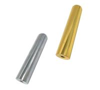 BESTonZON 2pezzi Metal Guitar Slide Sticks Durable Guitar Accessories for Smooth Sliding and Enhanced Performance for Electric and Acoustic