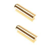 BESTonZON 2pezzi Slide Hawaii Inossidabile Per Chitarra Elettrica Design e Finitura Lucida Per Ottimale e Controllo