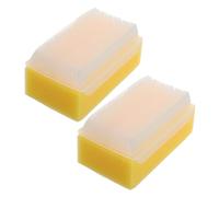 BESTonZON 2pezzi Spazzola Sensoriale Per Capelli e Spugna Da Bagno Per Ragazzo Ragazza Ragazza Strumenti Per Massaggio Del Capelluto e Stimolazione Calma Per Delicata Dei Ragazzo