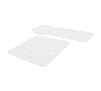 BESTonZON 2pezzi Stampo in Silicone Per Plettri Chitarra Stampi Per Pendenti Stampi Antiaderenti Per Creazioni Fai Da Te