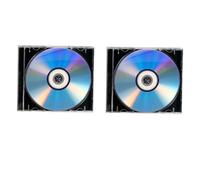 BESTonZON 2sets Dischi Dvd Vergini Registrabili Supporti Multimediali Per Audio Film Video Con Custodia Jewel Case Per Archiviazione e Backup