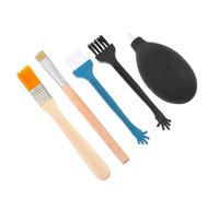 BESTonZON 2sets Kit di Pulizia per Cuffie Tablet e Computer di Pulizia Multiuso per Telefonini Setole Corte e Morbide per Accessori Elettronici e Tastiere Colore Casuale