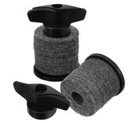 BESTonZON 2sets Supporti Piatti Batteria Manicotti in Plastica Resistenti Con Base Accessori Professionali Percussioni Per Drum Kit e Batteria Acustica Leggeri e Facili Da Montare