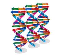 BESTonZON 3 Kit Dna Doppia per Studenti Scientifico Didattico Te Struttura Molecolare Realistica per Apprendimento Biologia in Aula