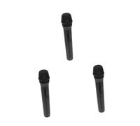 BESTonZON 3 Pezzi Di Simulazione Microfono Gioco Di Ruolo Microfono Finta Play Mic Prop Microfono Modellazione Prop Microfono Falso Prop Finta Microfono Prop Favore Di Partito Microfono Per
