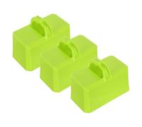 BESTonZON 3 pezzi Stampi per Mattoni da Neve e Sabbia in Plastica Durevole con Manico Ergonomico Giocattolo Invernale da Esterno per Facile da Usare e Trasportare Colore Colore Casuale