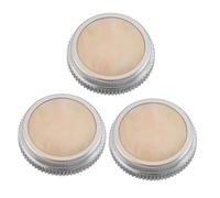 BESTonZON 3 Pz Base Del Bottone Della Base Stand Desktop Prolunga Per Tastiera Elettronica Cavalletto Rialzato Pulsanti Unici Pulsanti Chiave Disco Di Taglio Della Biella Beige Metallo