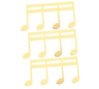 BESTonZON 3 Pz Cartella Musicale Porta Spartiti Per Tastiera Cartella a Fogli Mobili Della Banda Musicale Morsetto Per Libri Di Musica Nota Musicale Metallo Cartella Della Pagina Pianoforte